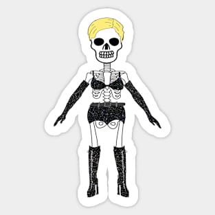 Skeleton 4 Sticker